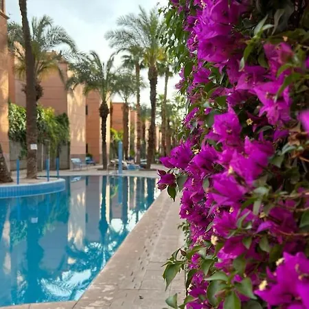 Joli Appartement T2 Residence Avec Piscines Marrakesh Extérieur photo