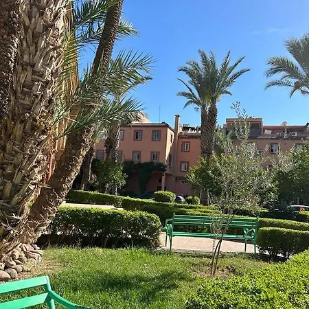 Joli Appartement T2 Residence Avec Piscines Marrakesh Extérieur photo